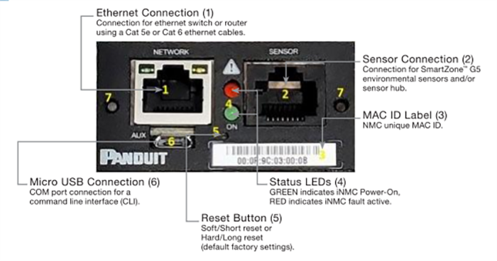 Panduit SmartZone™ UPS Intelligent Network Management Card
